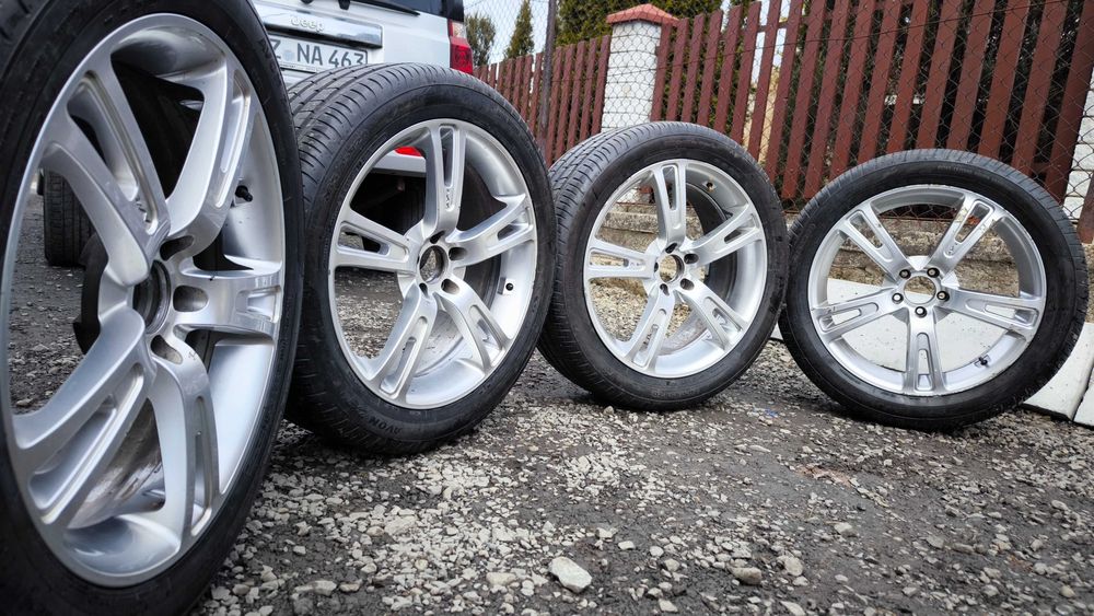 Koła VW Audi Seat Skoda Mercedes BMW 20 5x112 ET45 Opony 265/45