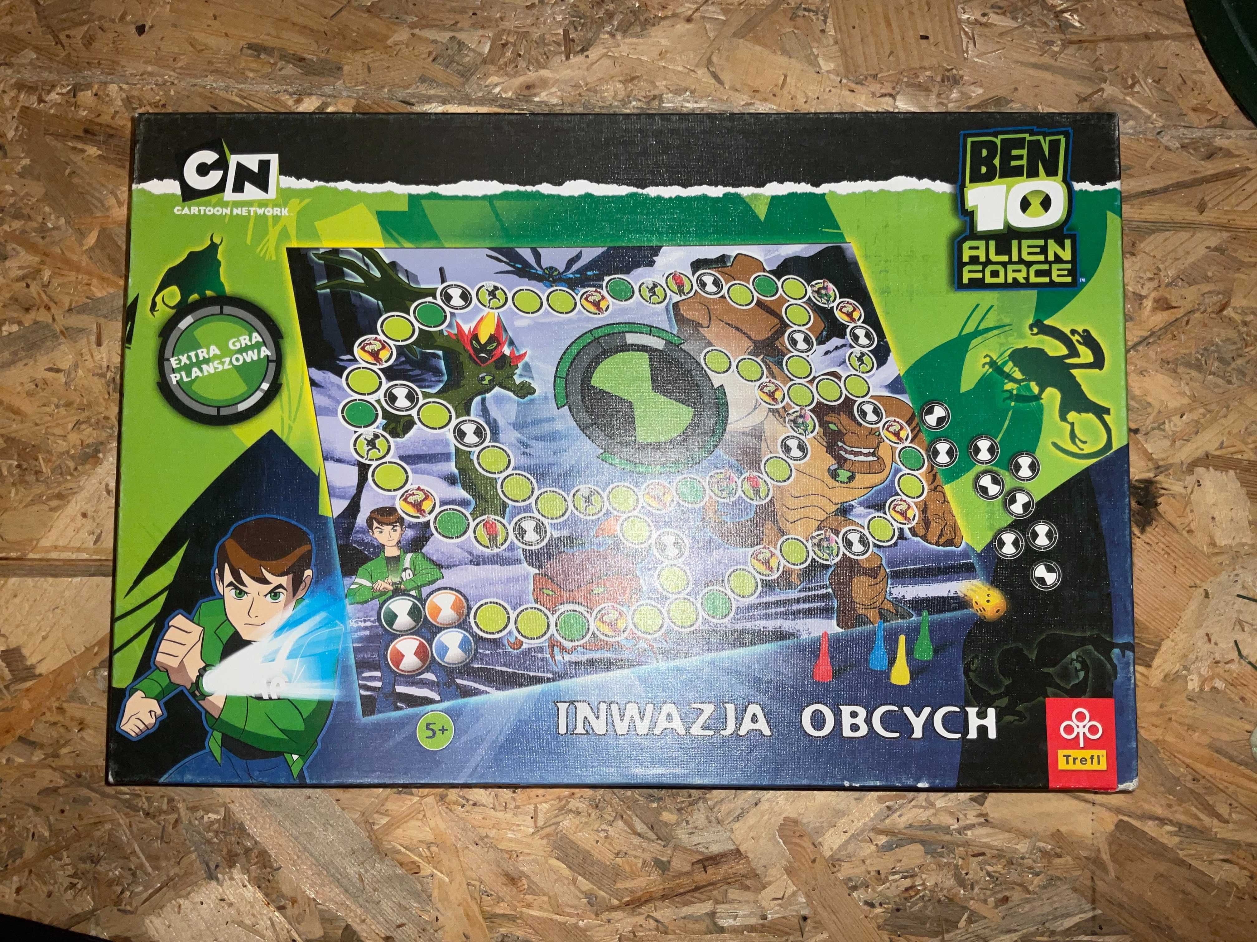 Ben10 Inwazja Obcych gra planszowa