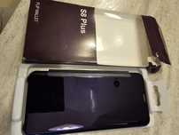 Galaxy S8+ S8 plus etui z klapką clear S view cover fiolet granat