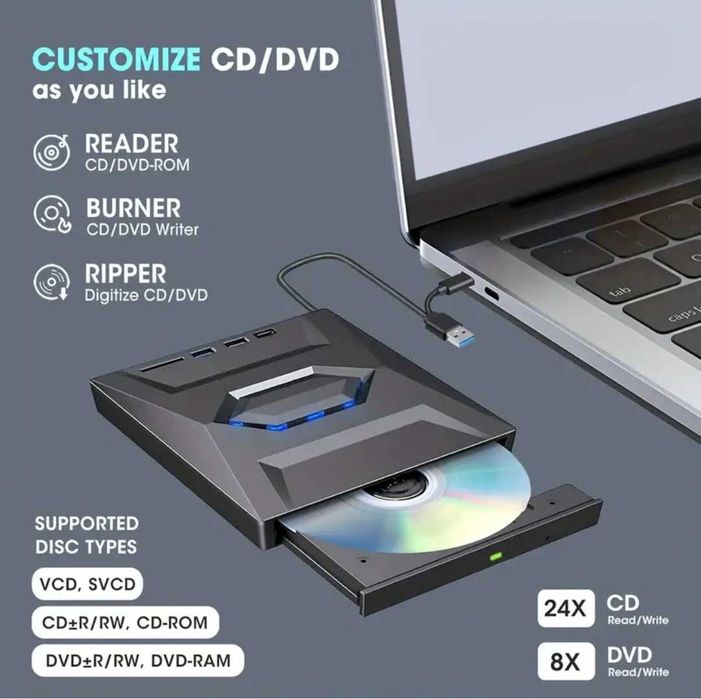 Внешний привод CD/DVD - RW