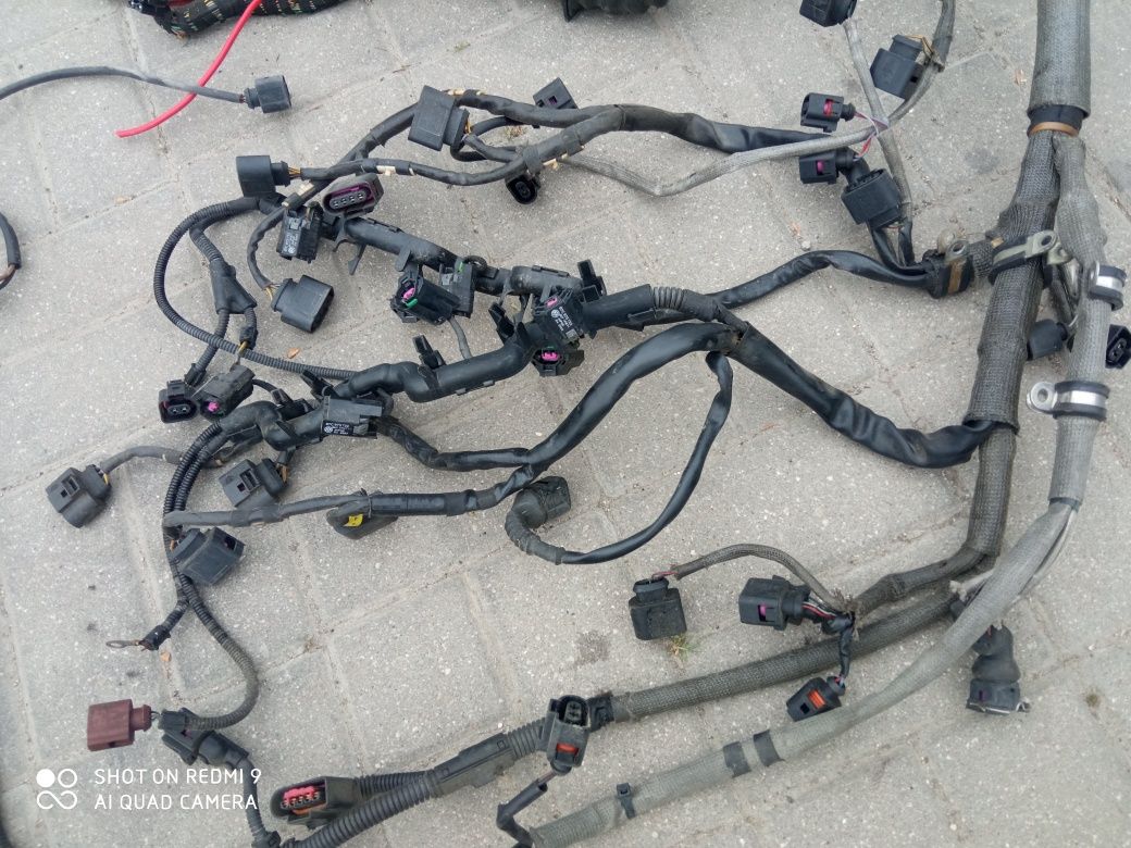 VW Passat B5 lift w8 4.0 komputer sterownik wiązka elektryczna silnika