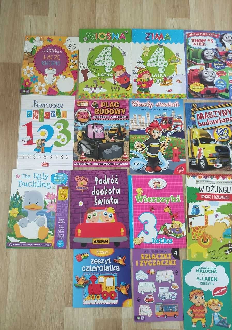 Kolorowanki książki dla dzieci w wieku 3-6 lat, zestaw 18 sztuk