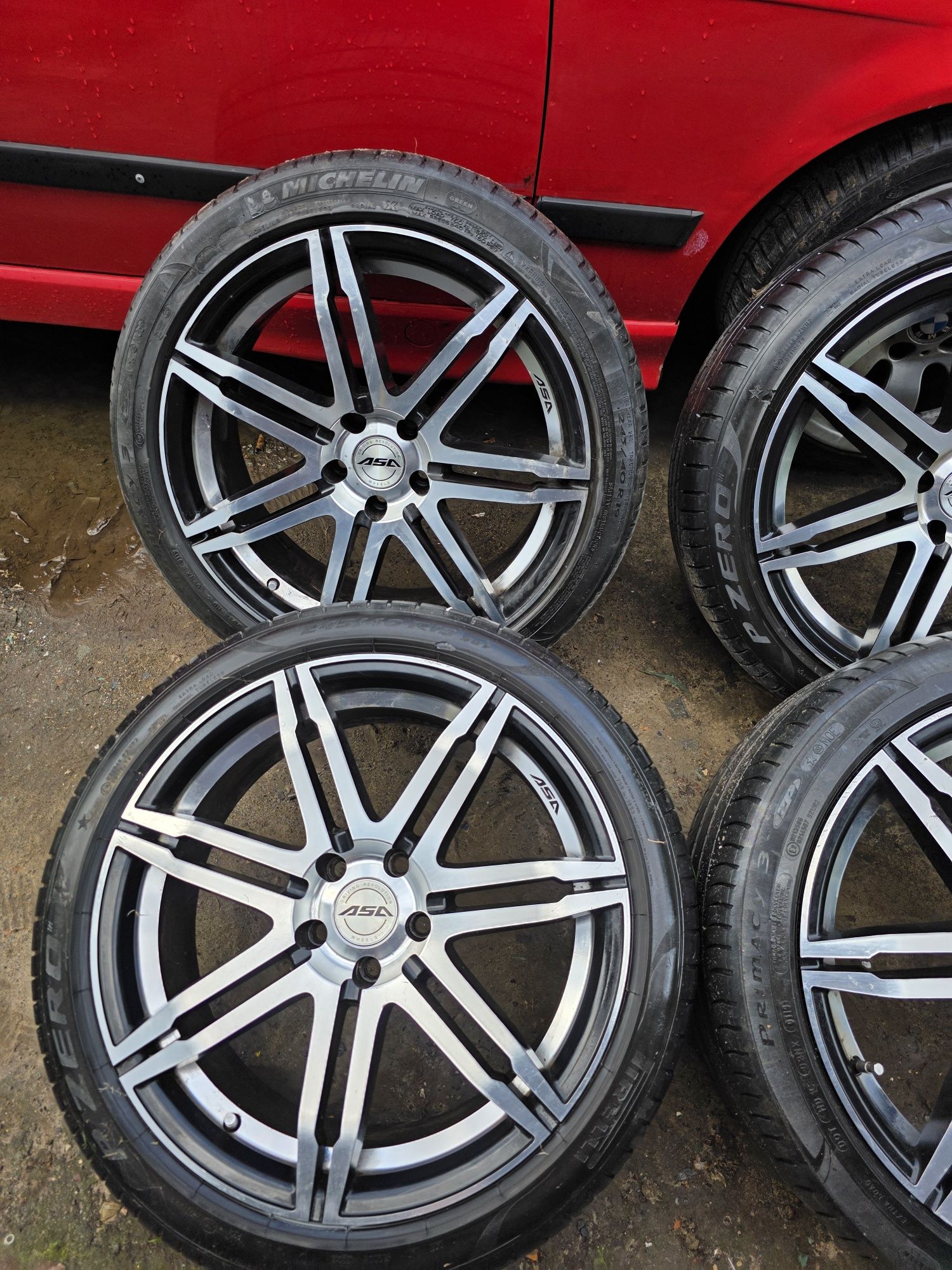 Koła Felgi 5x112 19 cali opony 22r audi/mercedes/volkswagen