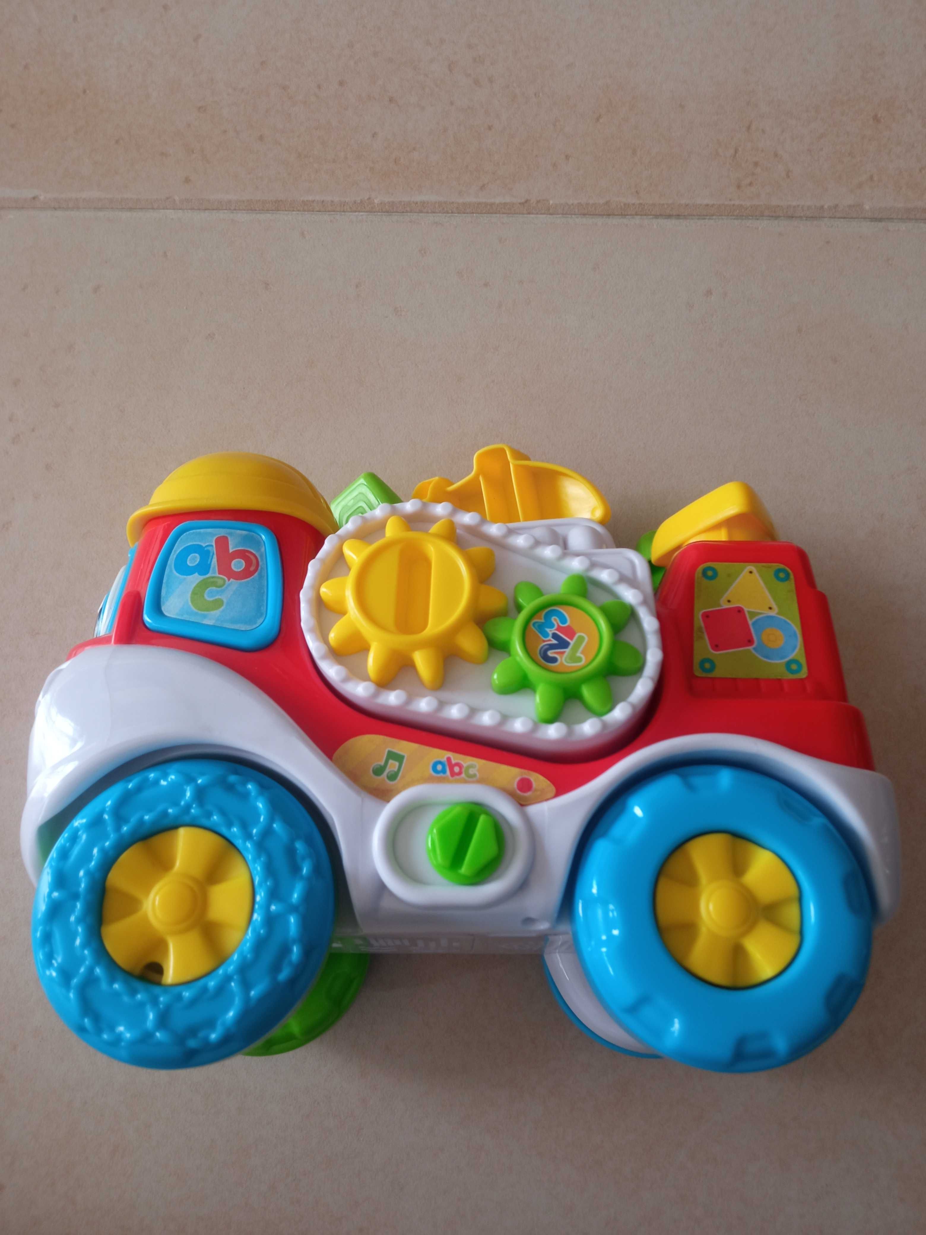 Camião com ferramentas e música