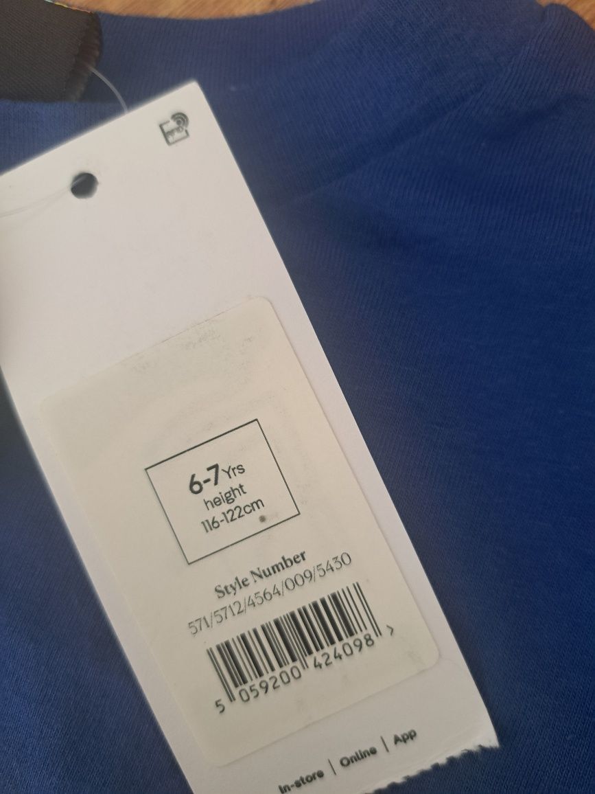 Koszulka bluzka t shirt 116/122 george nasa