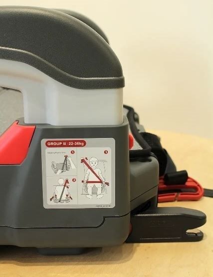 Дитячий бустер сидіння El Camino Roro 1144 з Isofix