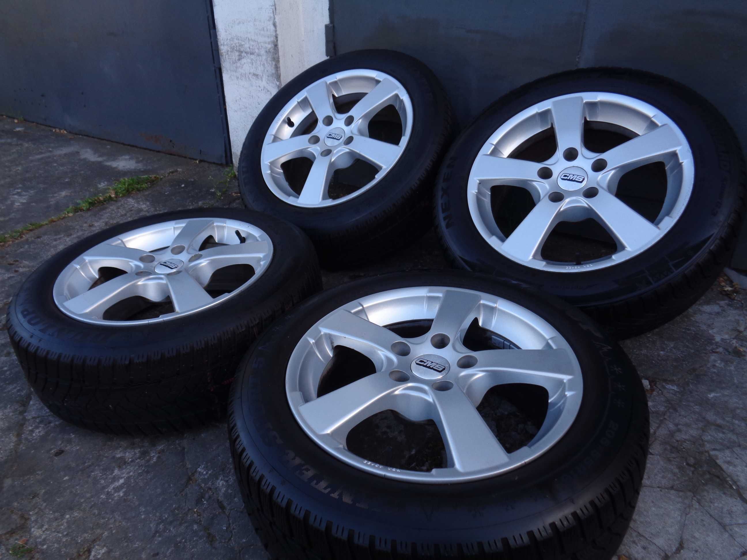 Alufelgi CMS 16 cali 5x112 VW, Audi, Seat, Skoda + opony