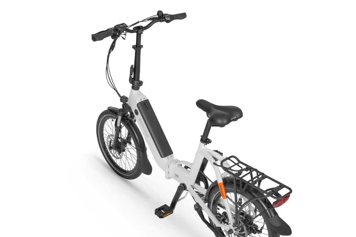 Rower elektryczny Ecobike Rhino Arctic White z UBEZPIECZENIEM Lublin
