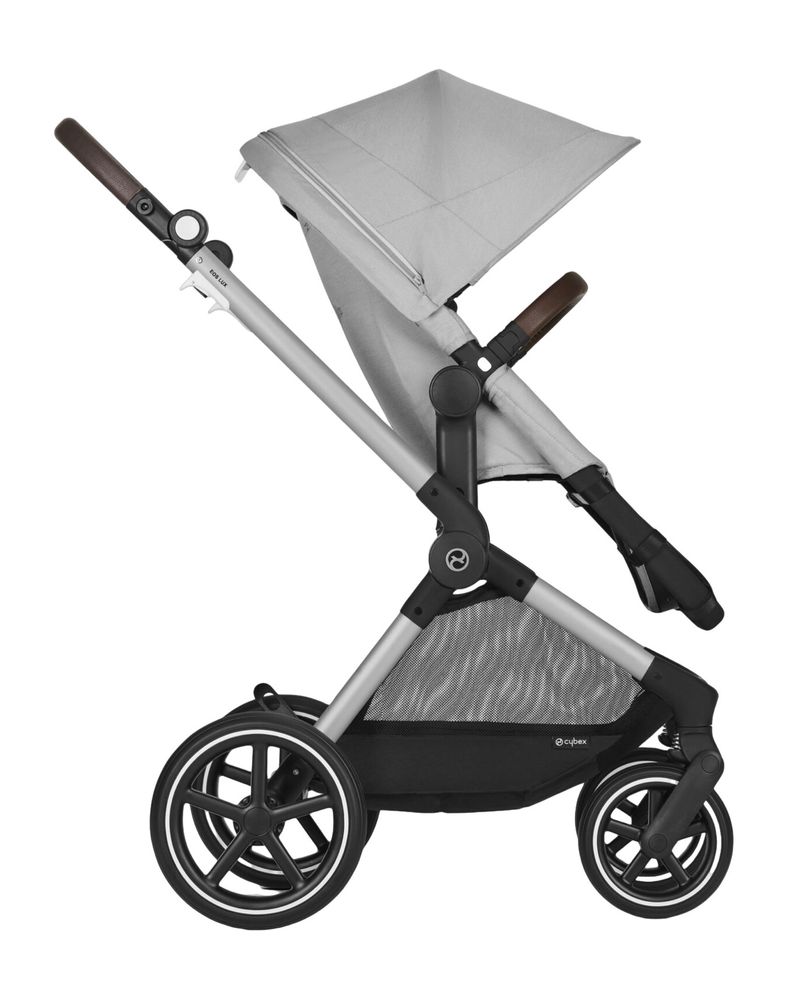 Оригінальна, нова дитяча коляска Cybex Eos Lux Lava Grey Візок 2 в 1