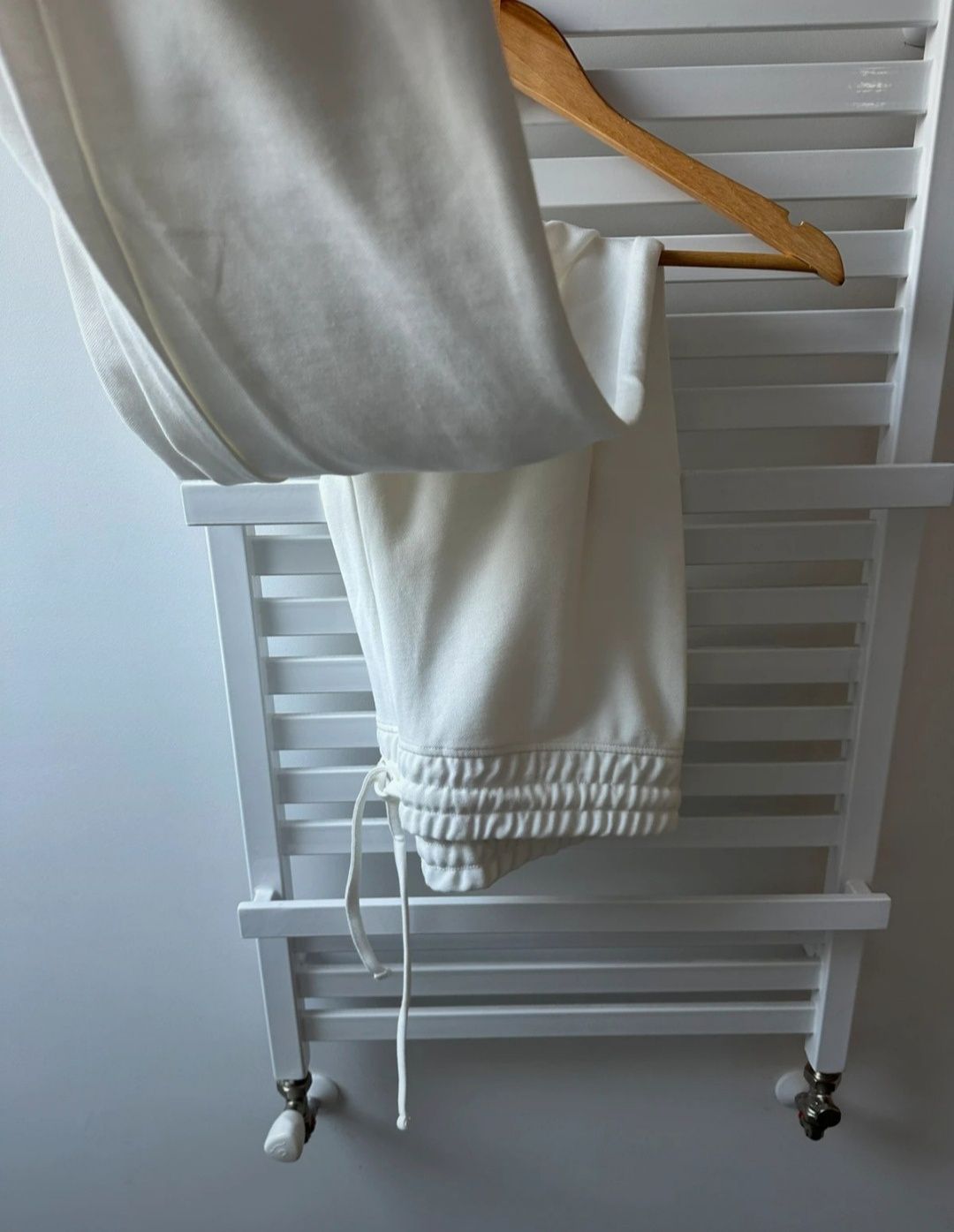 Spodnie eleganckie przeszycie dresowe L/Xl
