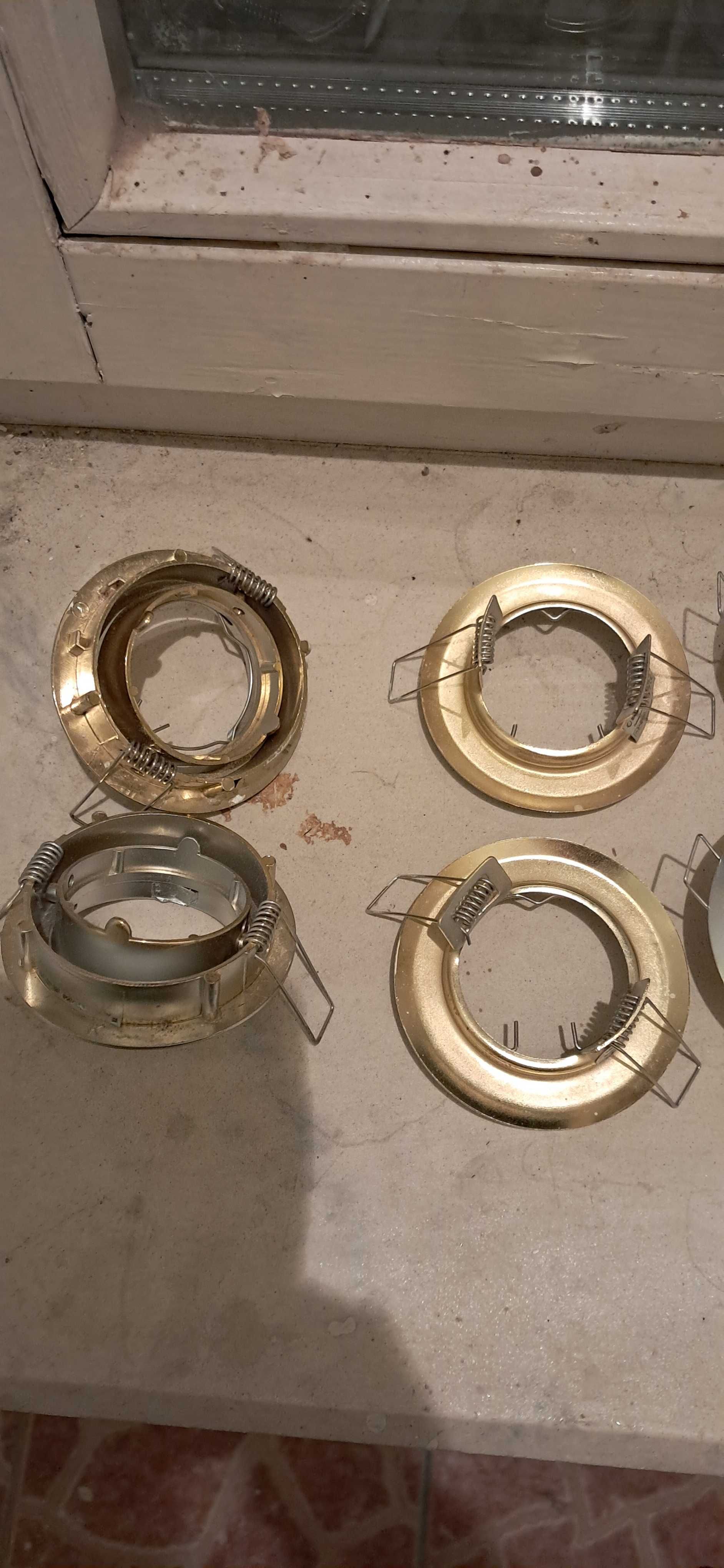 Oprawki halogenowe 12V 50W 8 sztuk Oczko sufitowe wpuszc KANLUX BRILUX