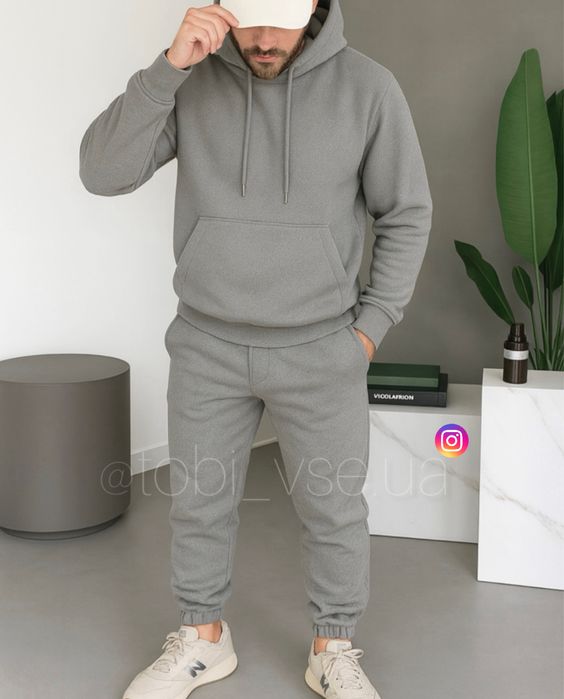 ТЕПЛИЙ‼️ Костюм Фліс Полар худі + штани Чоловічий спортивний Мужской