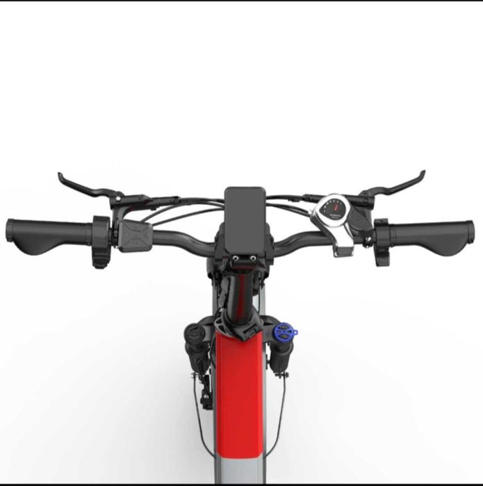 Rower elektryczny OVIVO V2 PRO 2.0 SZARY 250W KOŁO 20"