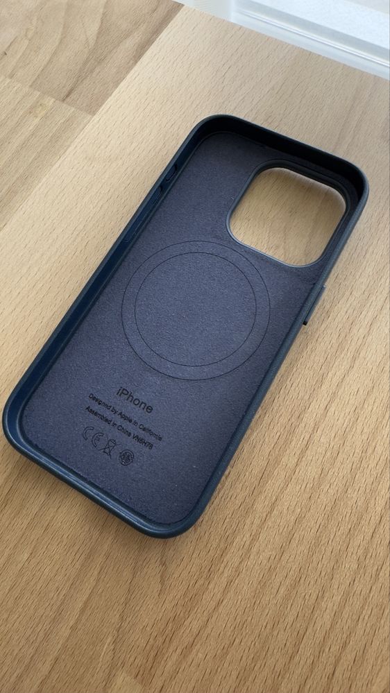 iPhone 15 Pro Apple Leather Case