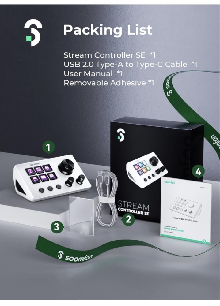 SOOMFON Stream Control Deck SE