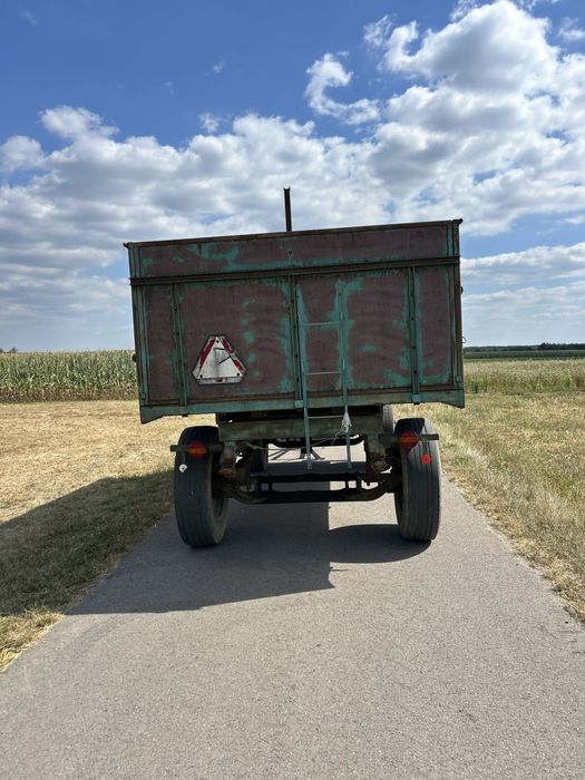 Przyczope dwuosiowa wywrotka 10 ton