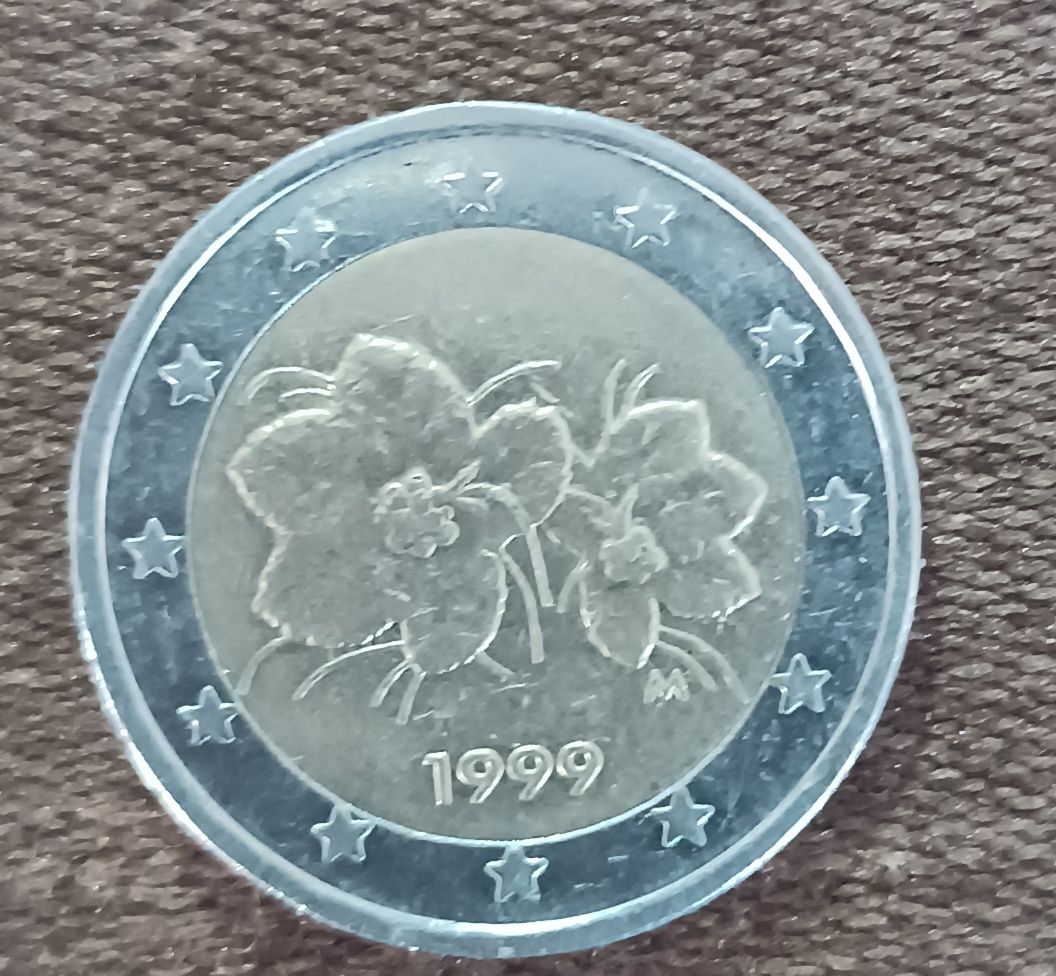 Moeda 2 euros 1999 Amora,-silvestre