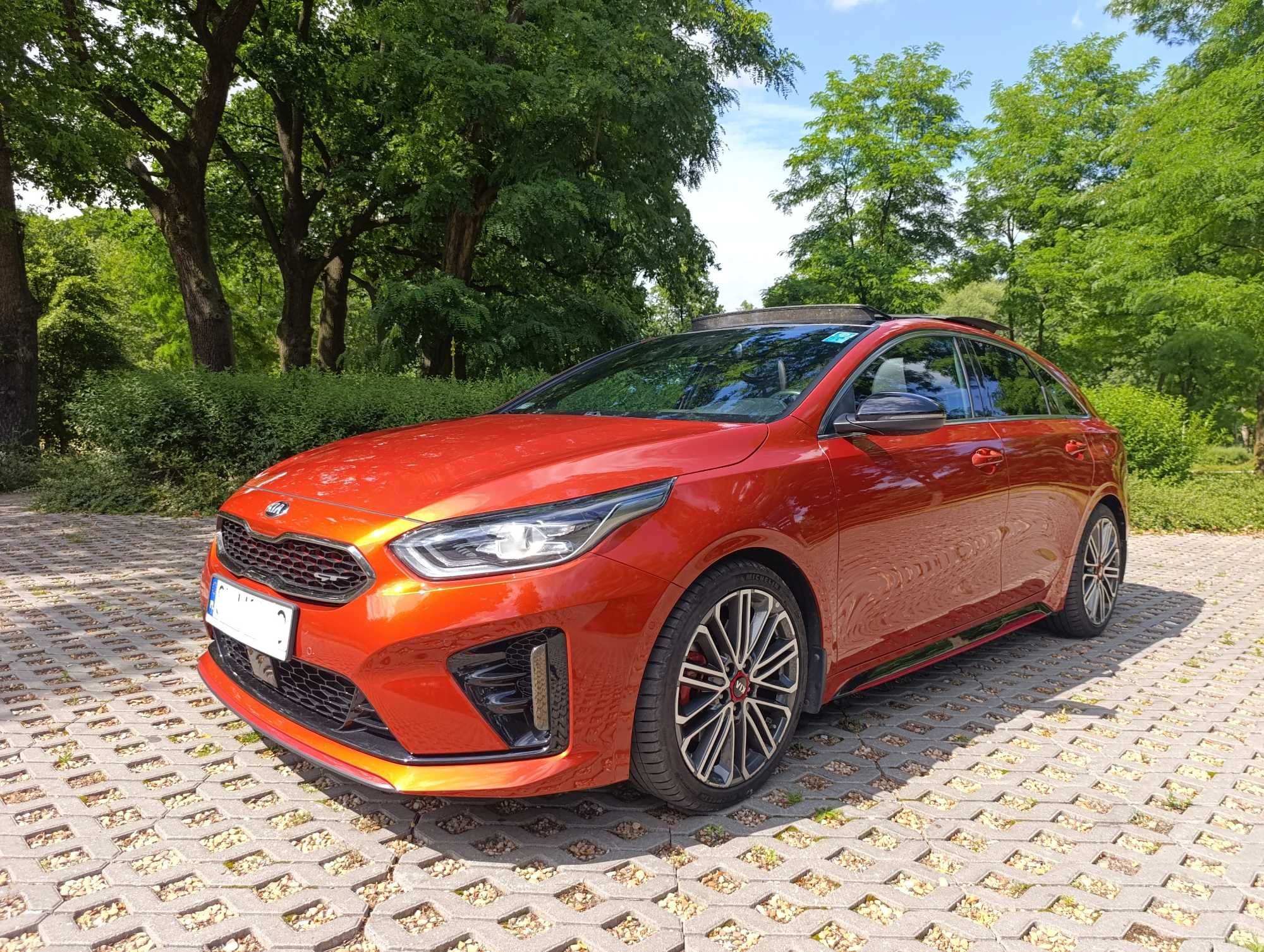 Kia ProCeed GT 1.6 GDI 204 KM na gwarancji 100 % bezwypadkowa salon PL
