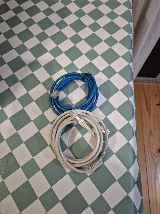 2 cabo de redes para computadores e notebook