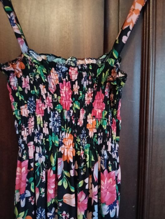 Sukienka plażowa kolorowa