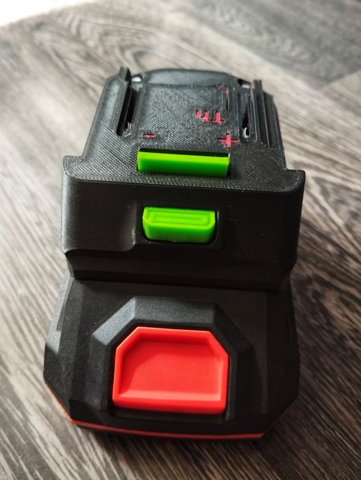 Адаптер перехідник акумулятор Dnipro-M 20V на Makita Procraft Revolt