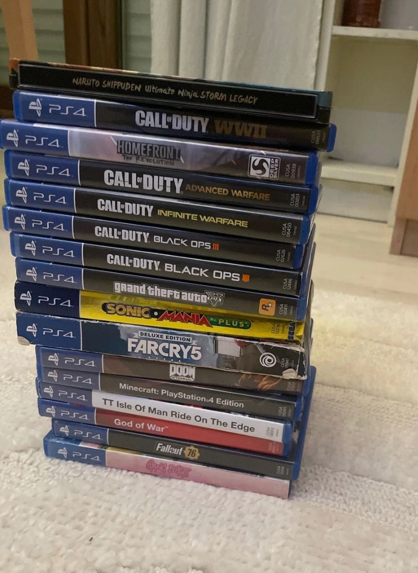 Jogos ps4+ comandos