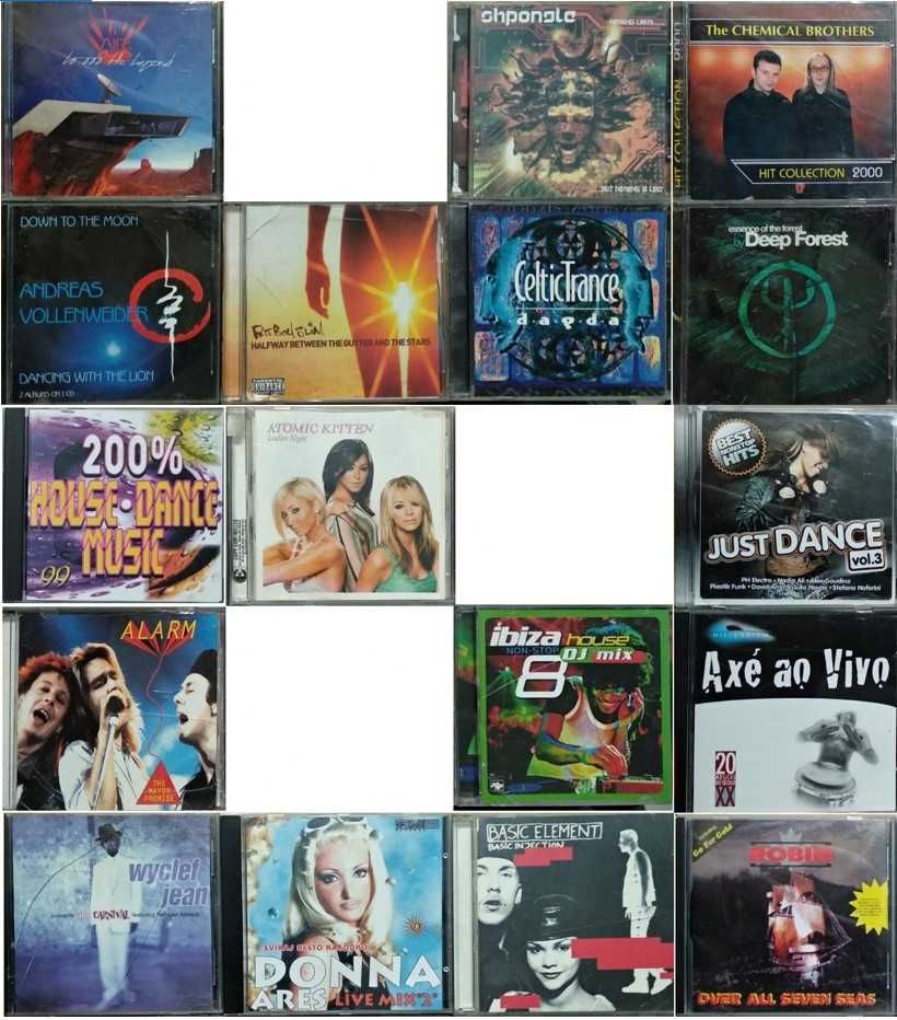 Музыкальные компакт диски cd-da, зарубежная музыка