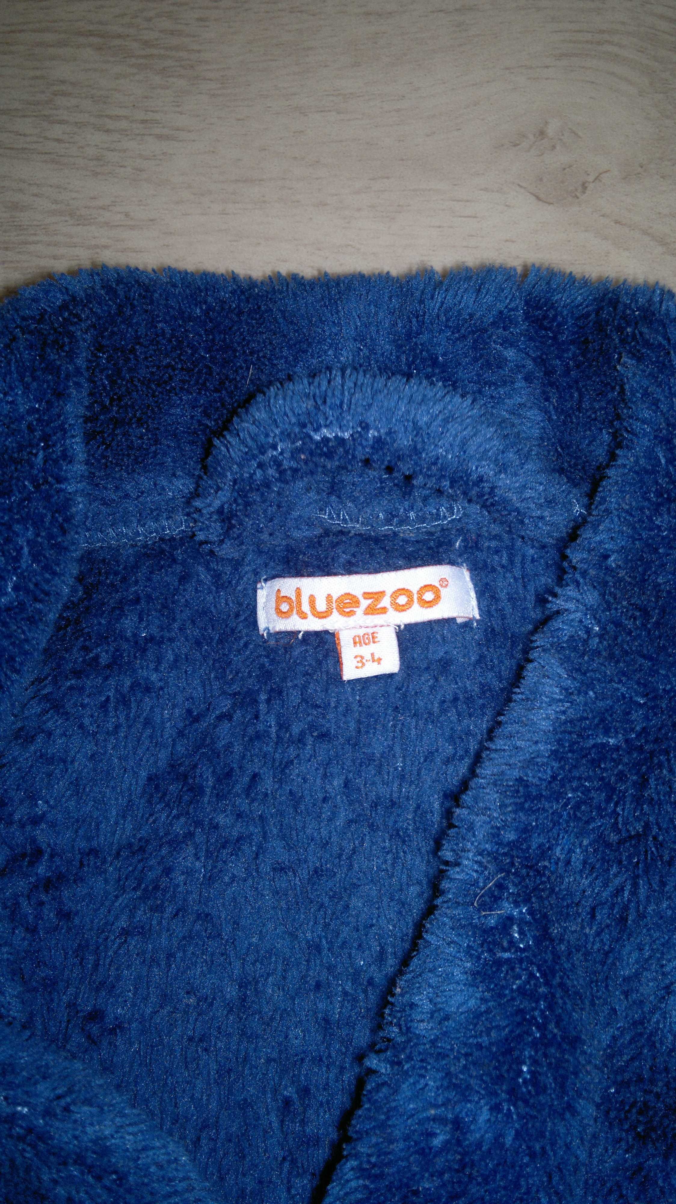 Махровый халат Bluezoo для мальчика 104 рост