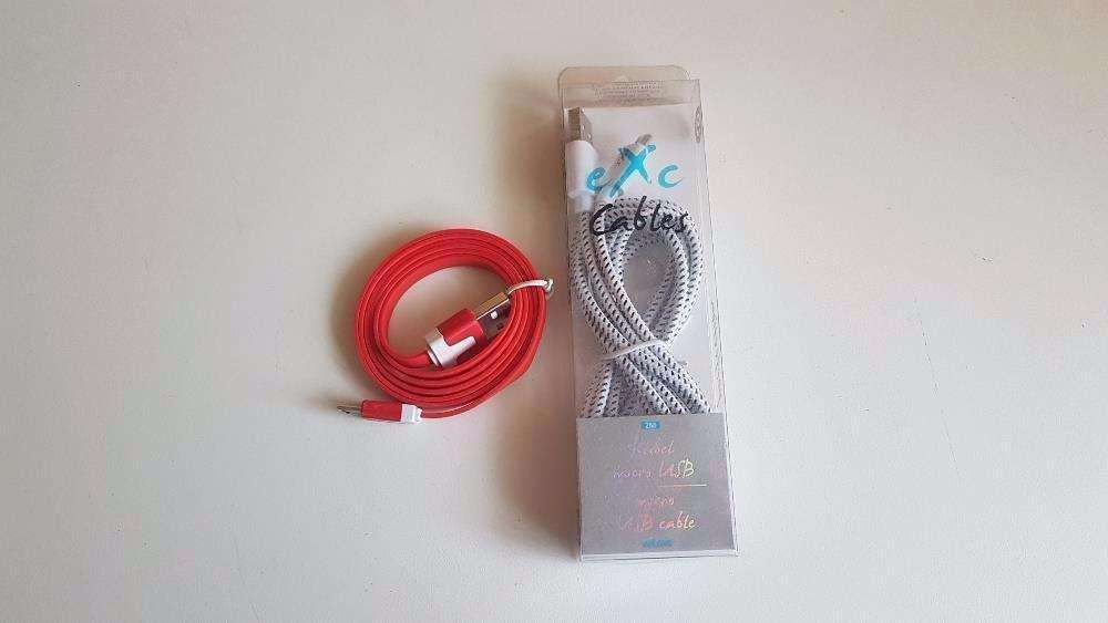 2xkable micro USB,adapter USB sieciowy LG