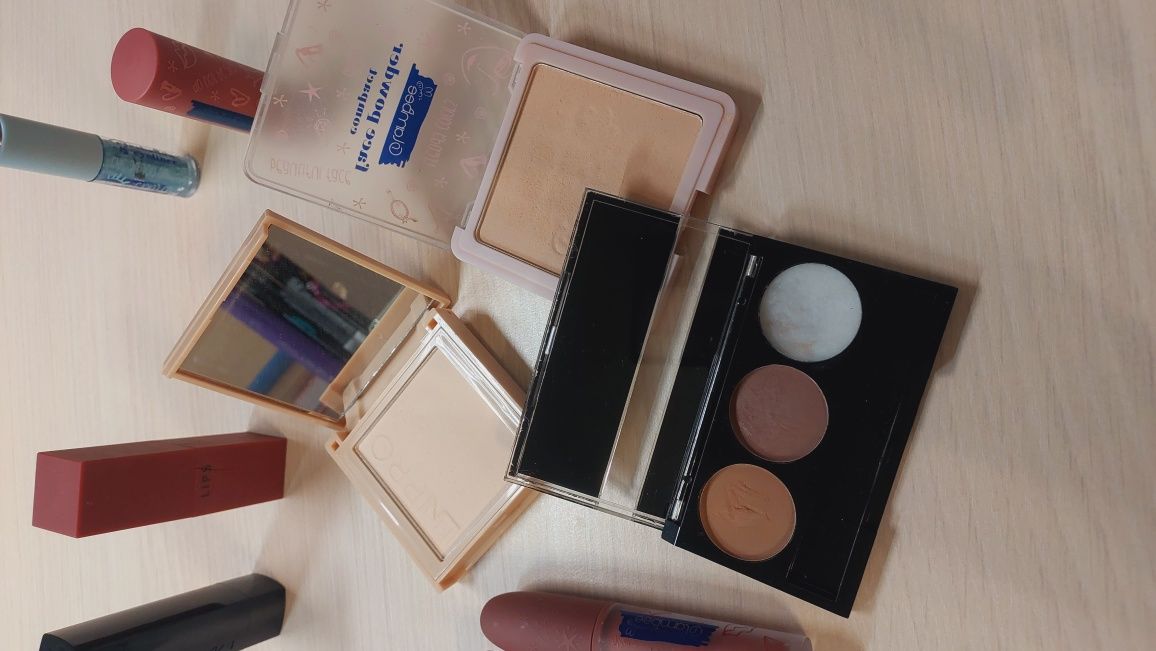 Набір косметики eveline,essence, patricia ledo, glambe, lnpro, lcf