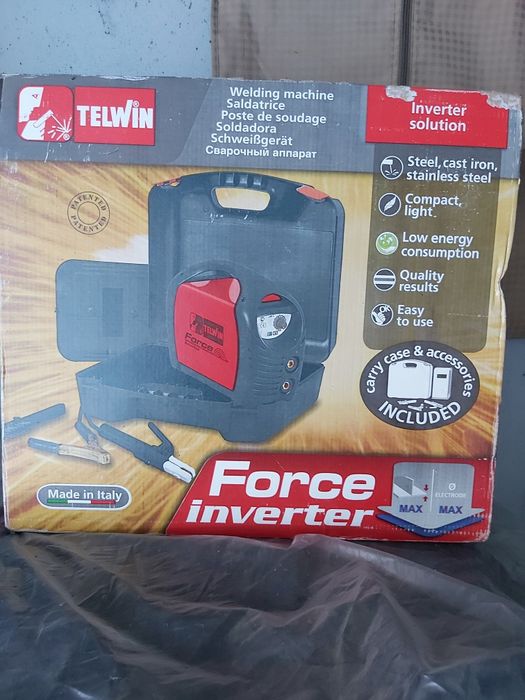 Продам сварочный аппарат Force inverter 150А, маленький,б/у,Италия
