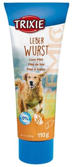 Pasztet w tubie dla psa do stosowania jako nagroda lub z lekami 110g