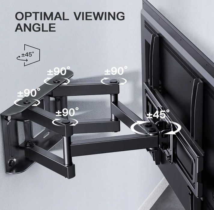Uchwyt Ścienny Na Telewizor Obrotowy 90° Okazja