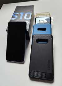 Samsung Galaxy S10e, SM-G970,  6/128, Prism Blue, nowa bateria, etui