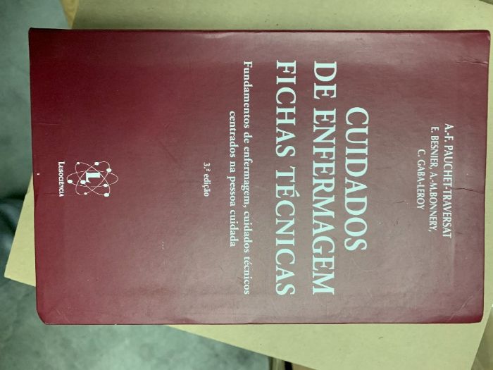 Cuidados de Enfermagem - Fichas Técnicas