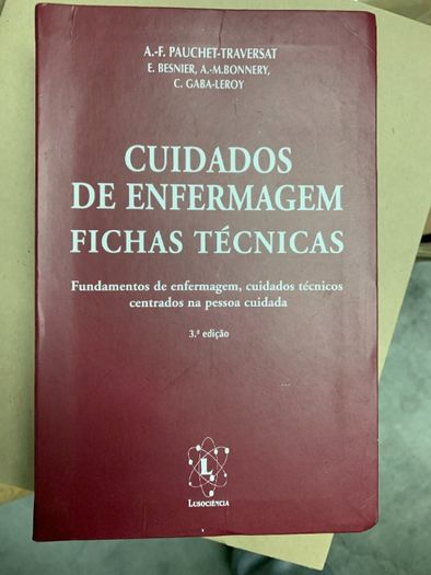 Cuidados de Enfermagem - Fichas Técnicas