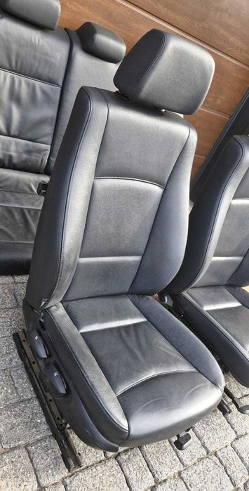 Fotele skóry BMW X1 E84 grzane