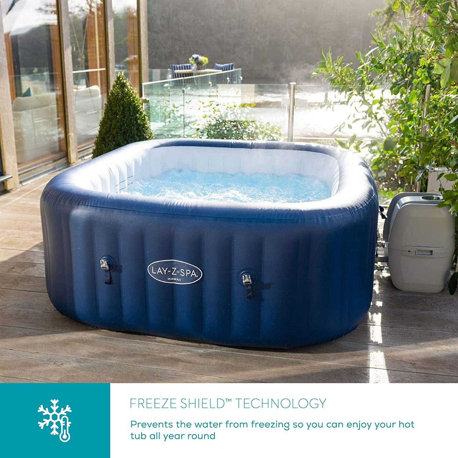 Basen Jacuzzi BESTWAY 60021 Lay Z Spa Hawaii Masaże Bąbelki