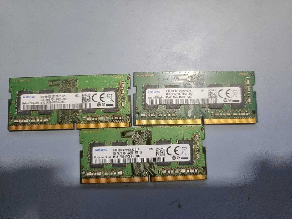 Оперативна пам'ять DDR4 4gb для ноутбуку