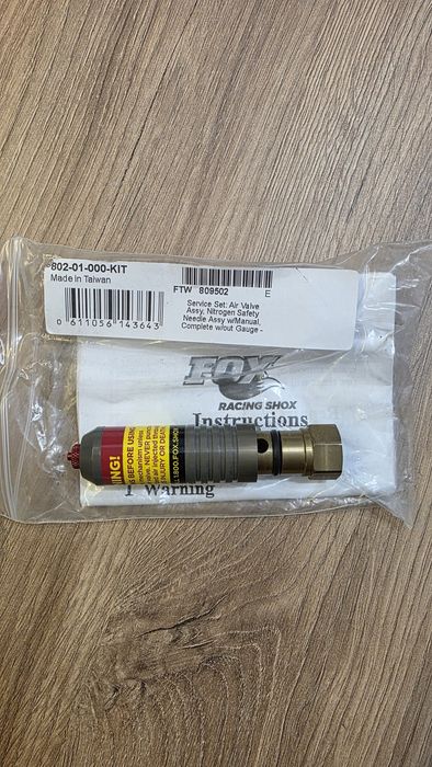 Fox igła do azotu serwis amortyzacji