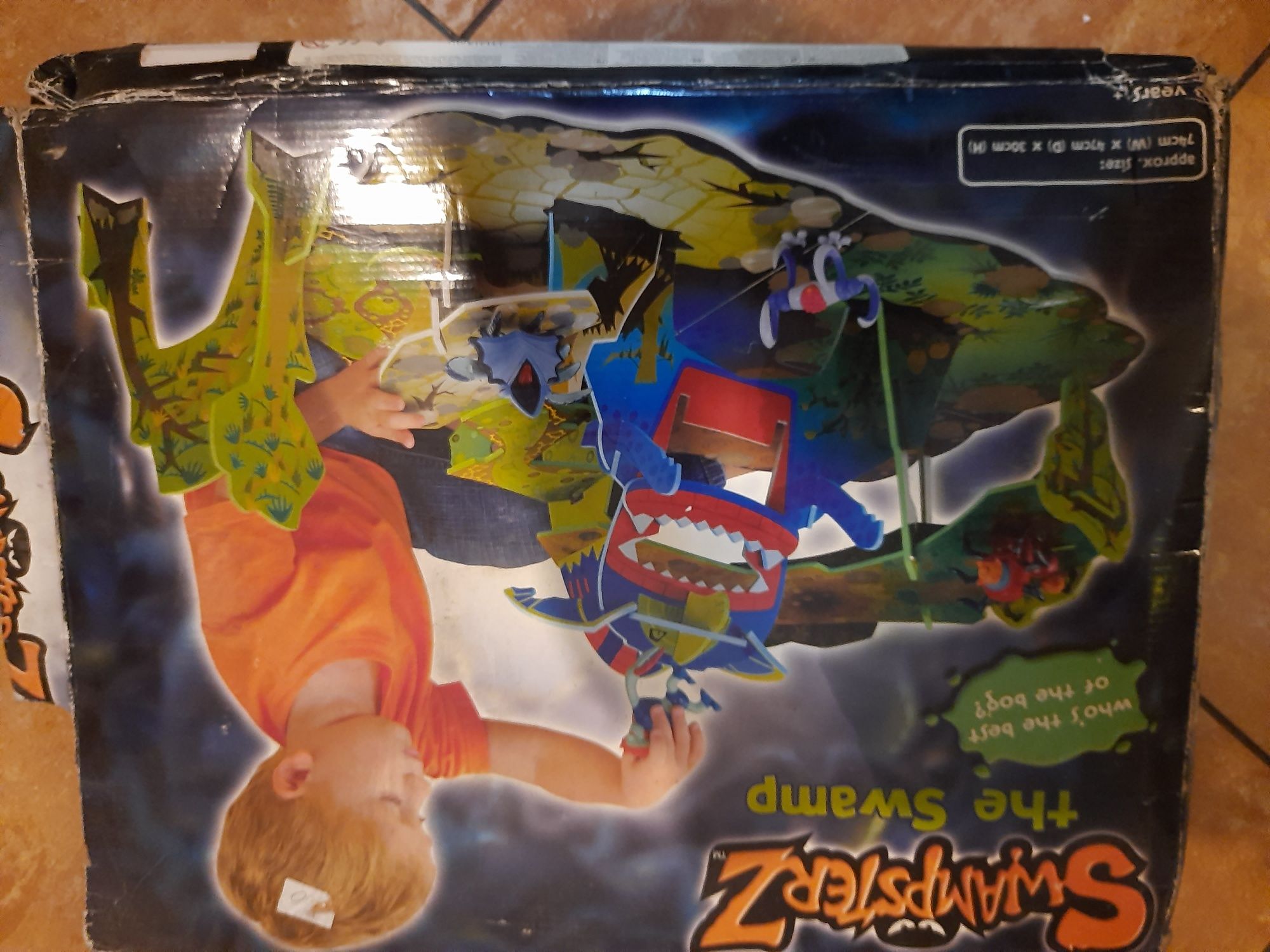 Zamek platforma do zabawy puzzle 3D swampsterz