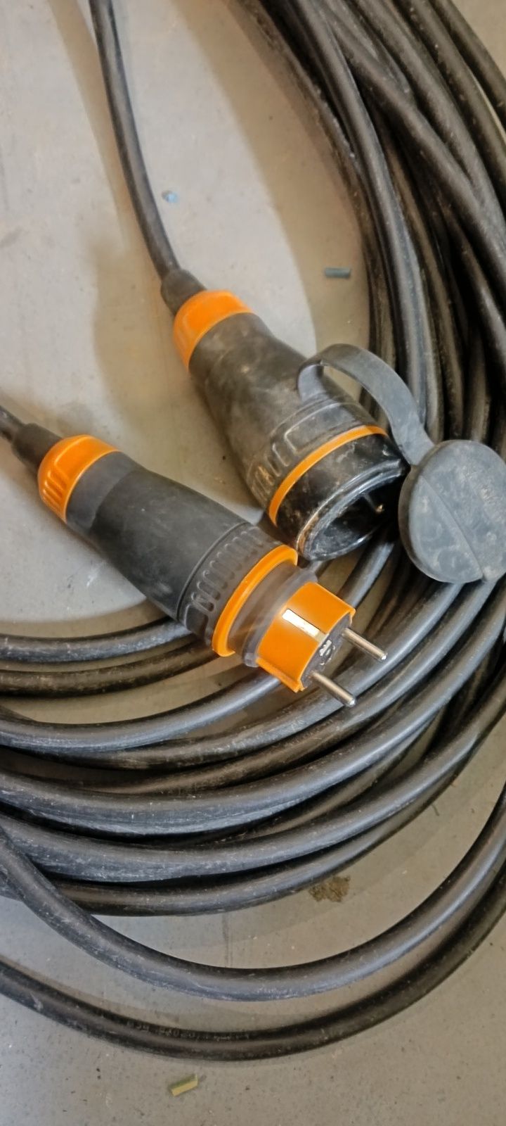 Przedłużacz, kabel budowlany linka 3x2,5mm,  25mb