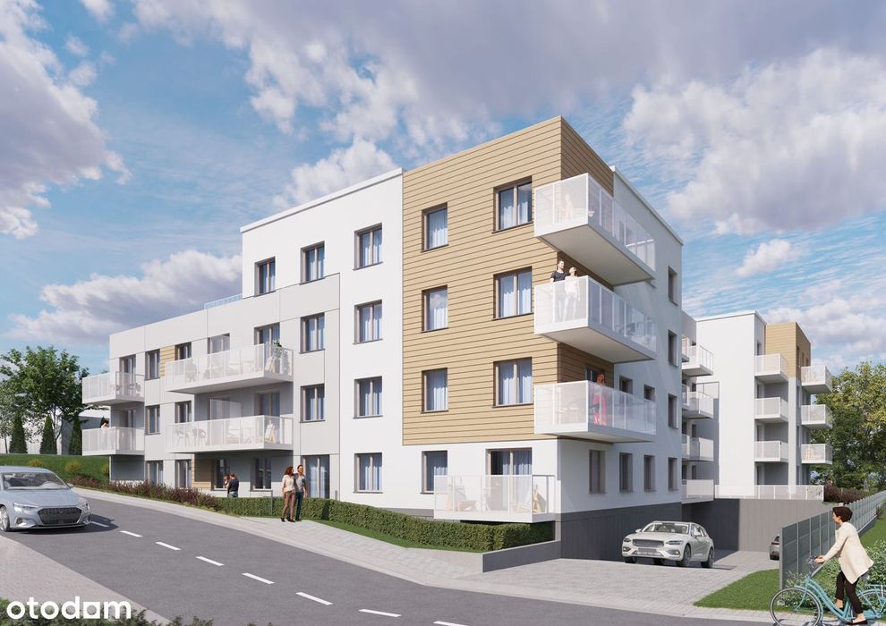 2-pokojowe mieszkanie  48,93 m2 MONIUSZKI 30/47