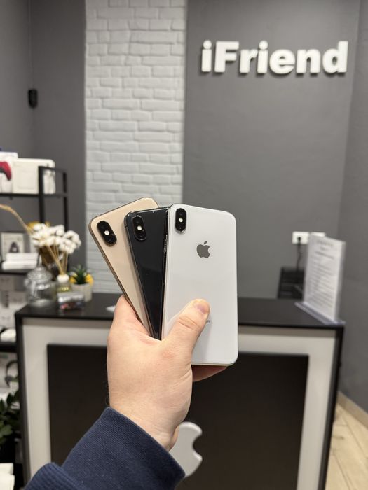 iphone X/XS 64/256gb silver, gold, black 100% ємкість батареї