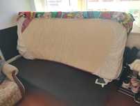 Cama com colchão solteiro