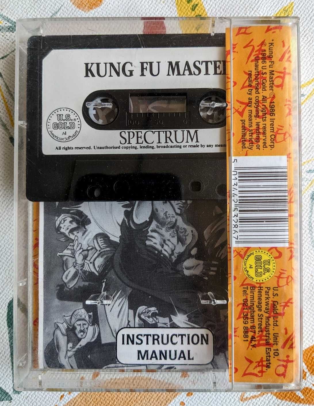 Jogo original ZX Spectrum - KUNG-FU MASTER (1986)