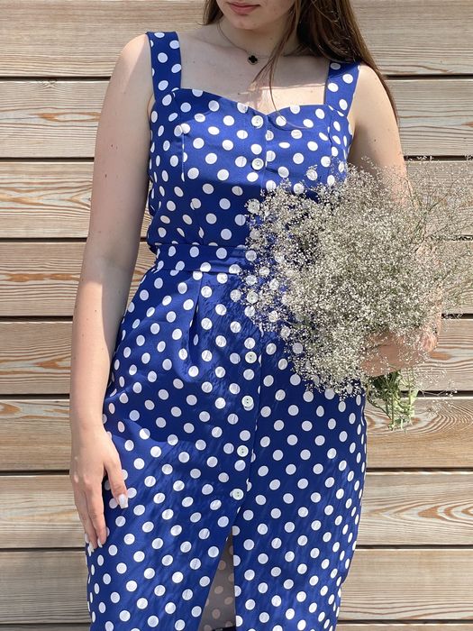 Сукня в горошок