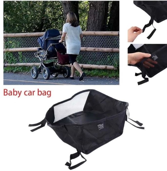 Унвверсальна корзина багажник для колясок