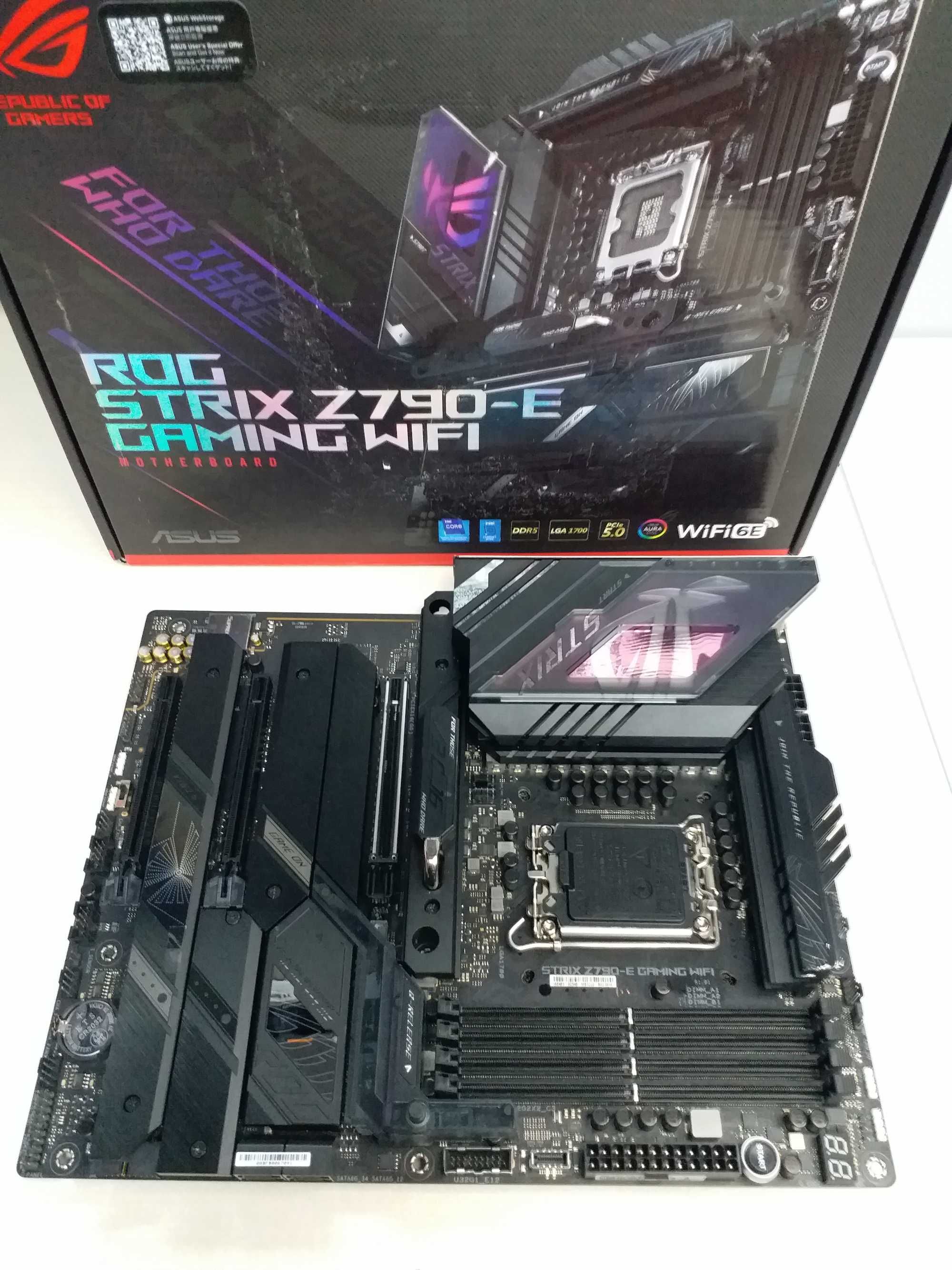 Топ плата Asus ROG Strix Z790-E Gaming WiFi   LGA1700 DDR5