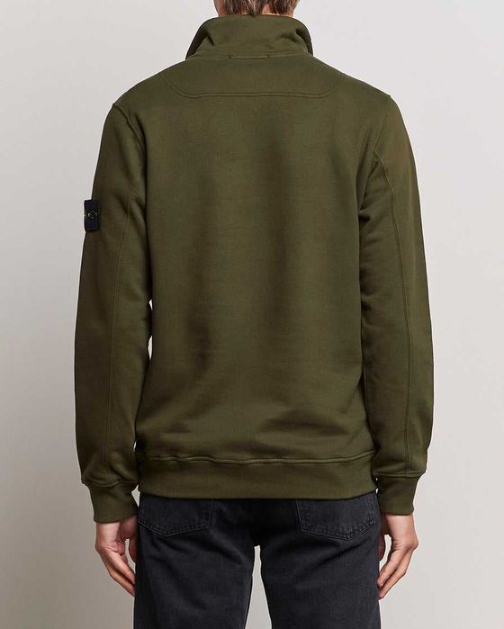 Світшот STONE ISLAND 62720 Half-Zip Sweatshirt Olive